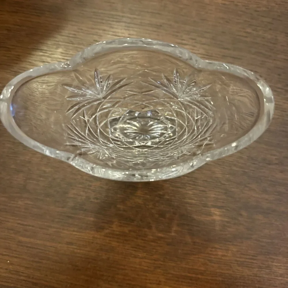 Vintage 1990's Noritake Hampton Hall Collection Crystal Vase 7